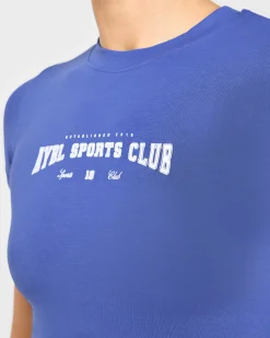 Sports Club Varsity Baby Tee