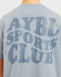Sports Club Wavy Oversized T Shirt