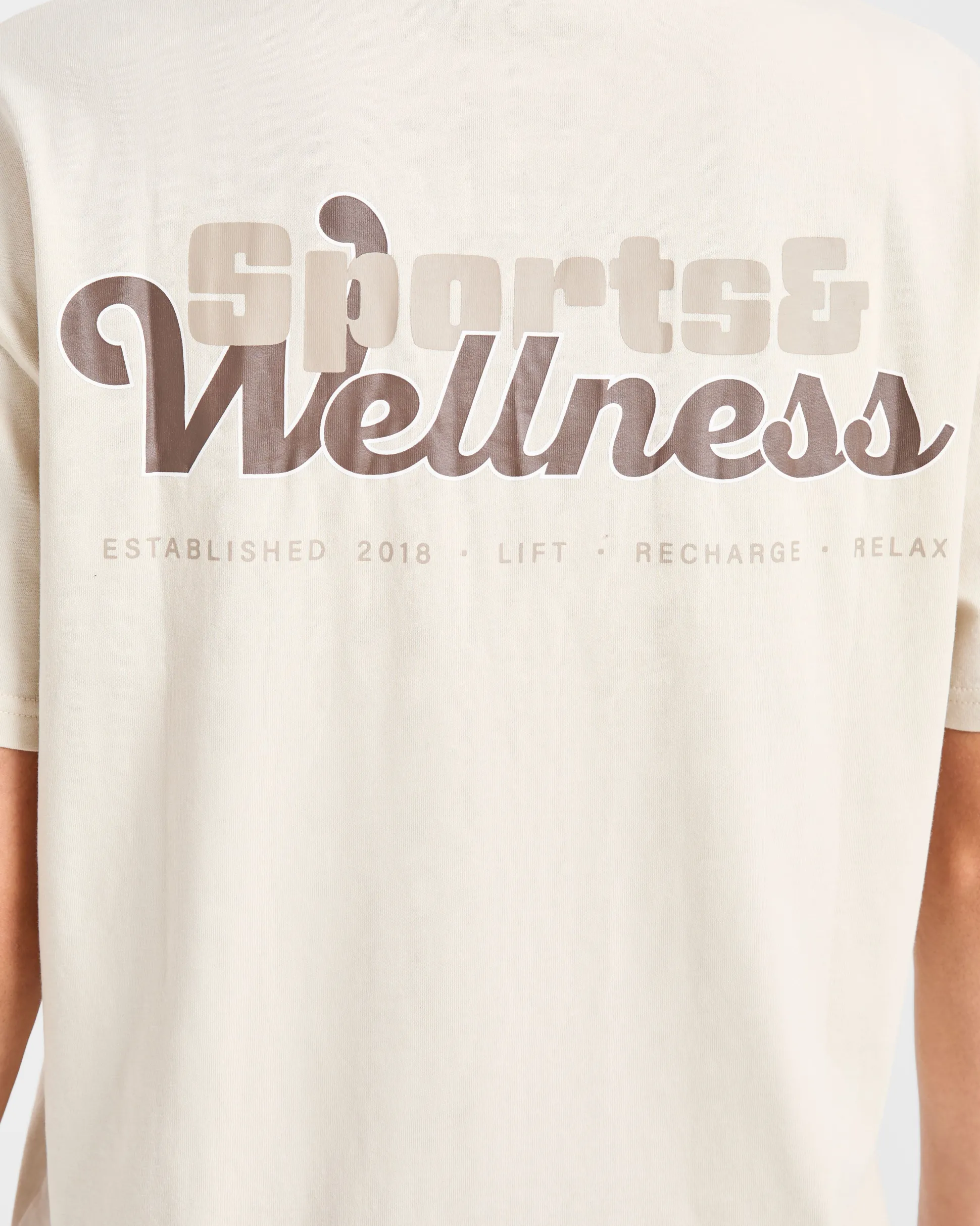Sports Wellness Oversized T Shirt