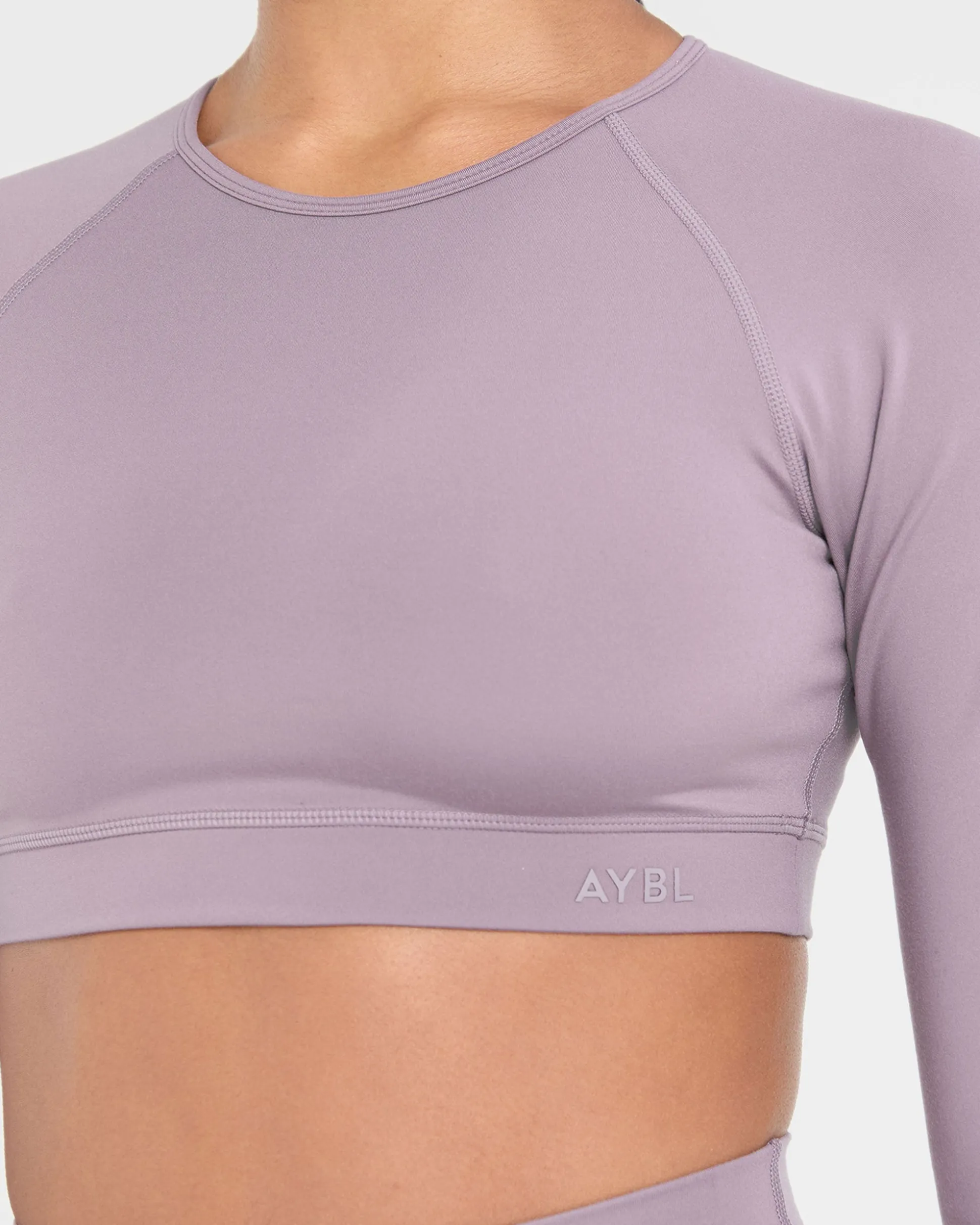 Staple Long Sleeve Crop Top