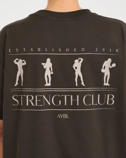 Strength Club Oversized T Shirt