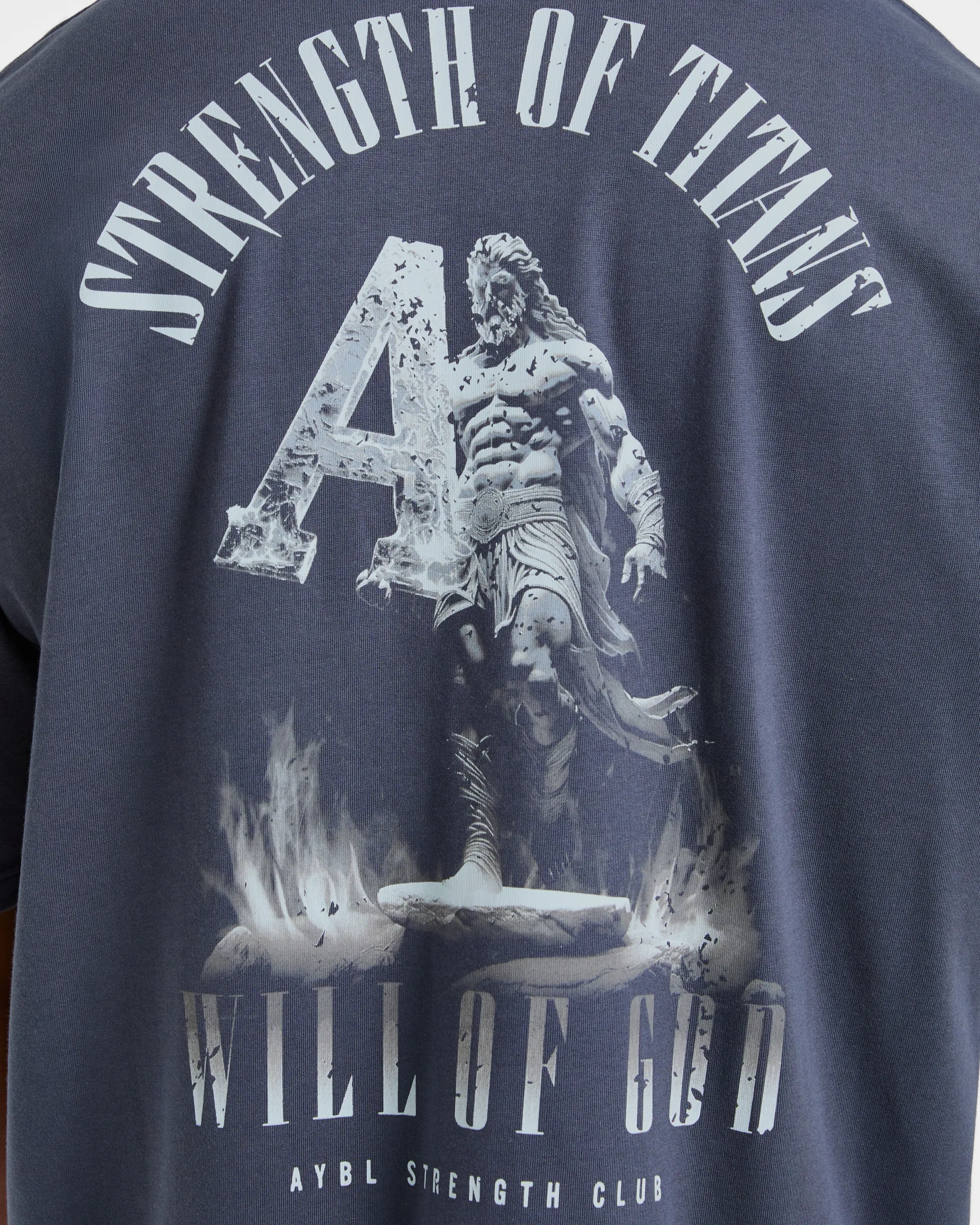 Strength Of Titans Oversized T Shirt