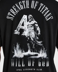 Strength Of Titans Oversized T Shirt