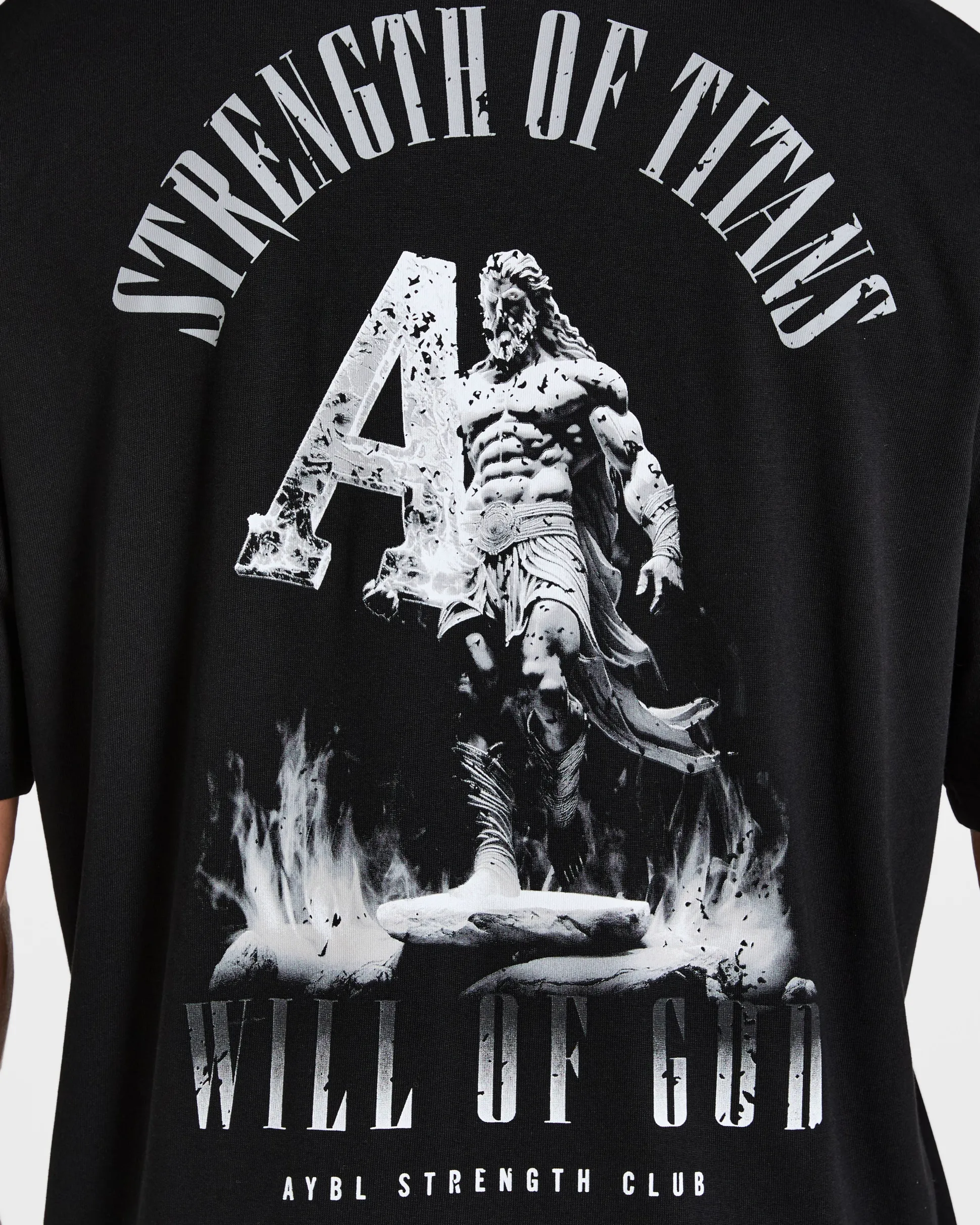 Strength Of Titans Oversized T Shirt