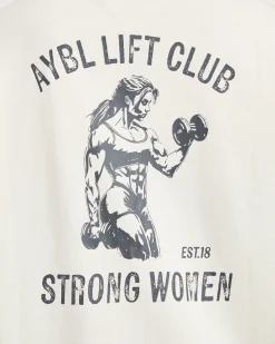 Strong Women Graphic Oversized T Shirt